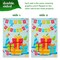 G128 Combo Pack: Garden Flag Stand 36x16IN & Garden Flag Happy Birthday Presents Printed 12x18IN Double Sided